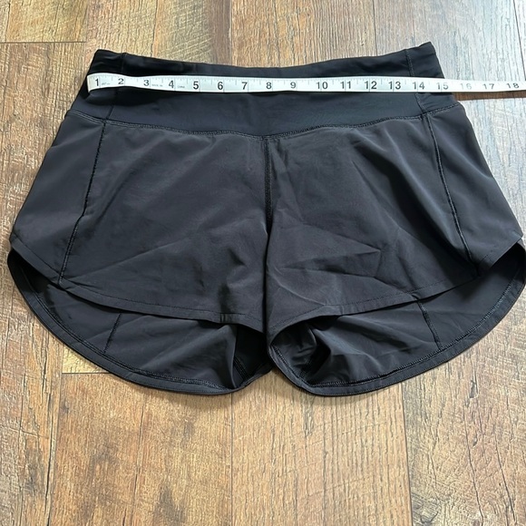 Black Athletic Shorts with Zipper Pocket - Picture 4 of 7